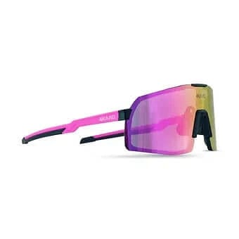 4KAAD Sunglasses BEAT RACE, pink white mirror