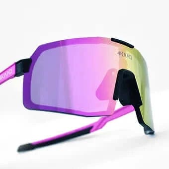 4KAAD Sunglasses BEAT RACE, pink white mirror