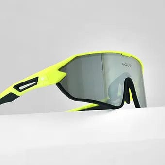 4KAAD Sunglasses BEAT SPORT, yellow silver mirror