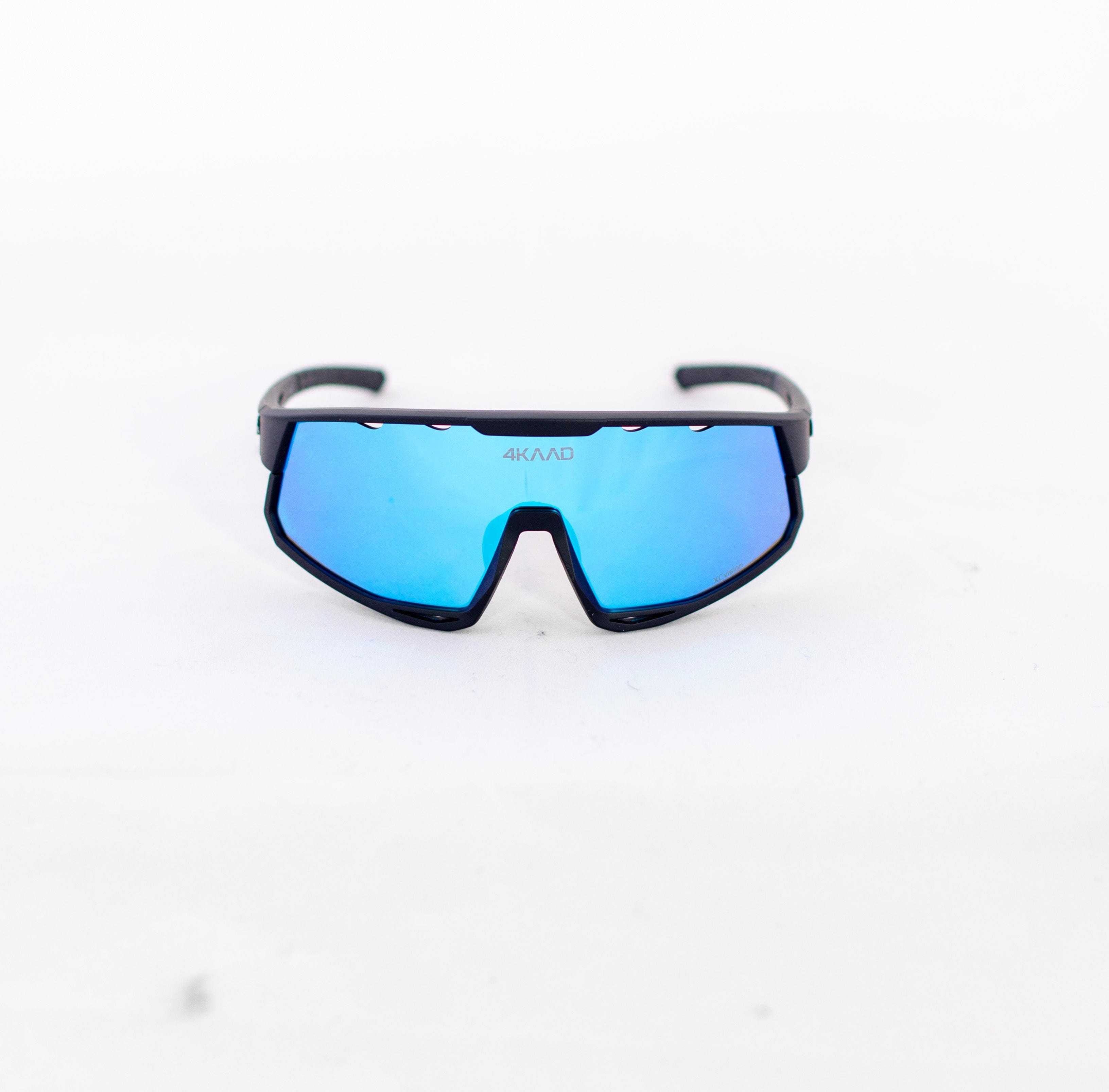 4KAAD Sunglasses MIRADOR black, blue mirror