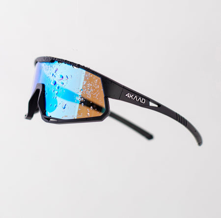 4KAAD Sunglasses MIRADOR black, blue mirror