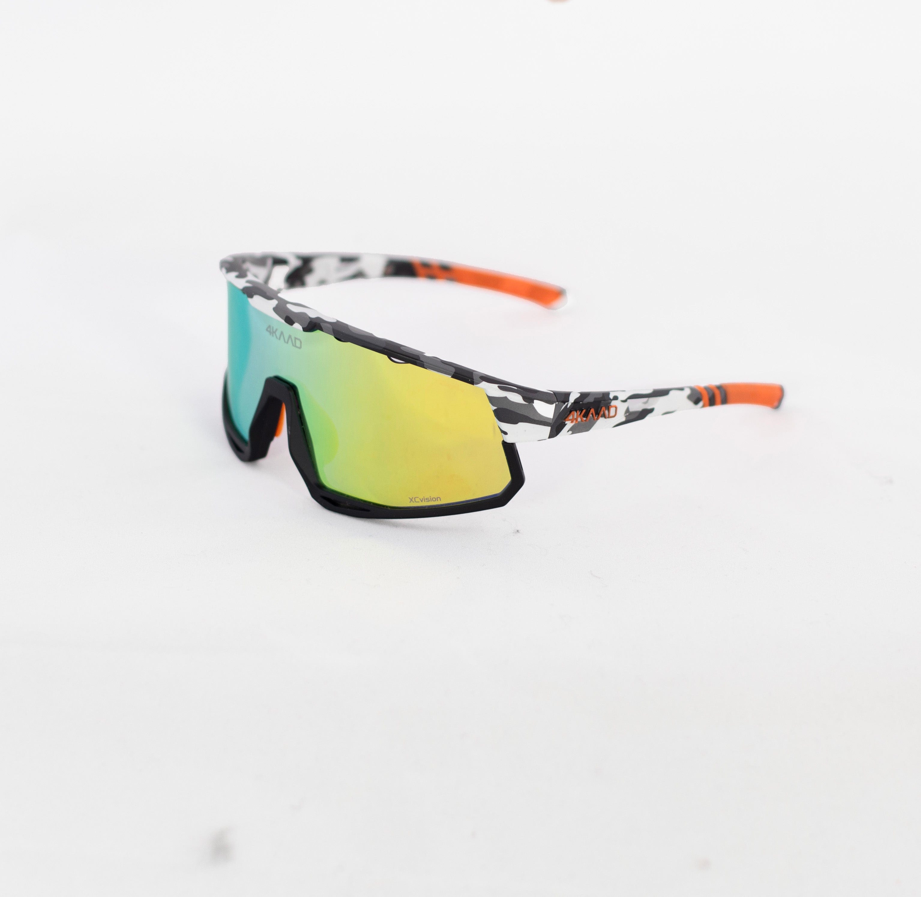 4KAAD Sunglasses MIRADOR camo, orange mirror