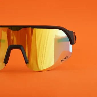 4KAAD Sunglasses Pulse Active, black gold mirror