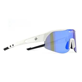 4KAAD Sunglasses Pulse Active, white blue mirror