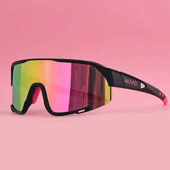 4KAAD Sunglasses Pulse Race, black pink REVO