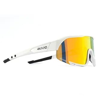 4KAAD Sunglasses Pulse Race, white gold Revo