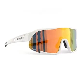 4KAAD Sunglasses Pulse Race, white gold Revo