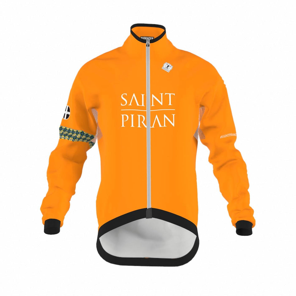 Orange Rain Icon Jacket