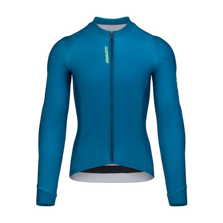 ArmaUrto Protective Cycling Jersey IP Long Sleeve Jersey Petrol Blue