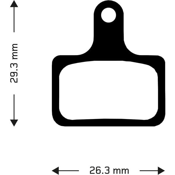 Aztec Brake Pads Aztec Sintered disc brake pads for Shimano flat mount - GRX/Ultegra/Dura Ace