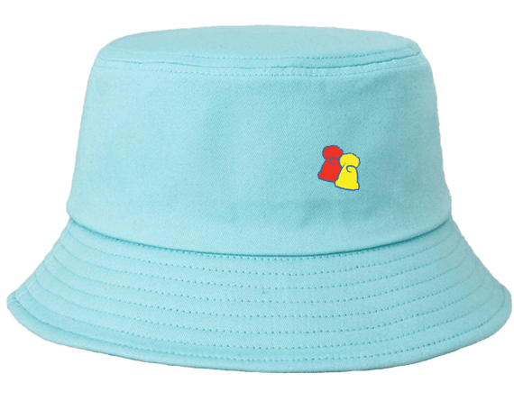 Big Bobble Hats Ltd Bucket Hat Adult Blue Bucket Hat