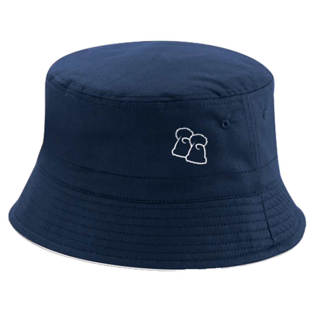 Big Bobble Hats Ltd Bucket Hat Adult French Navy/White Reversible Bucket Hat