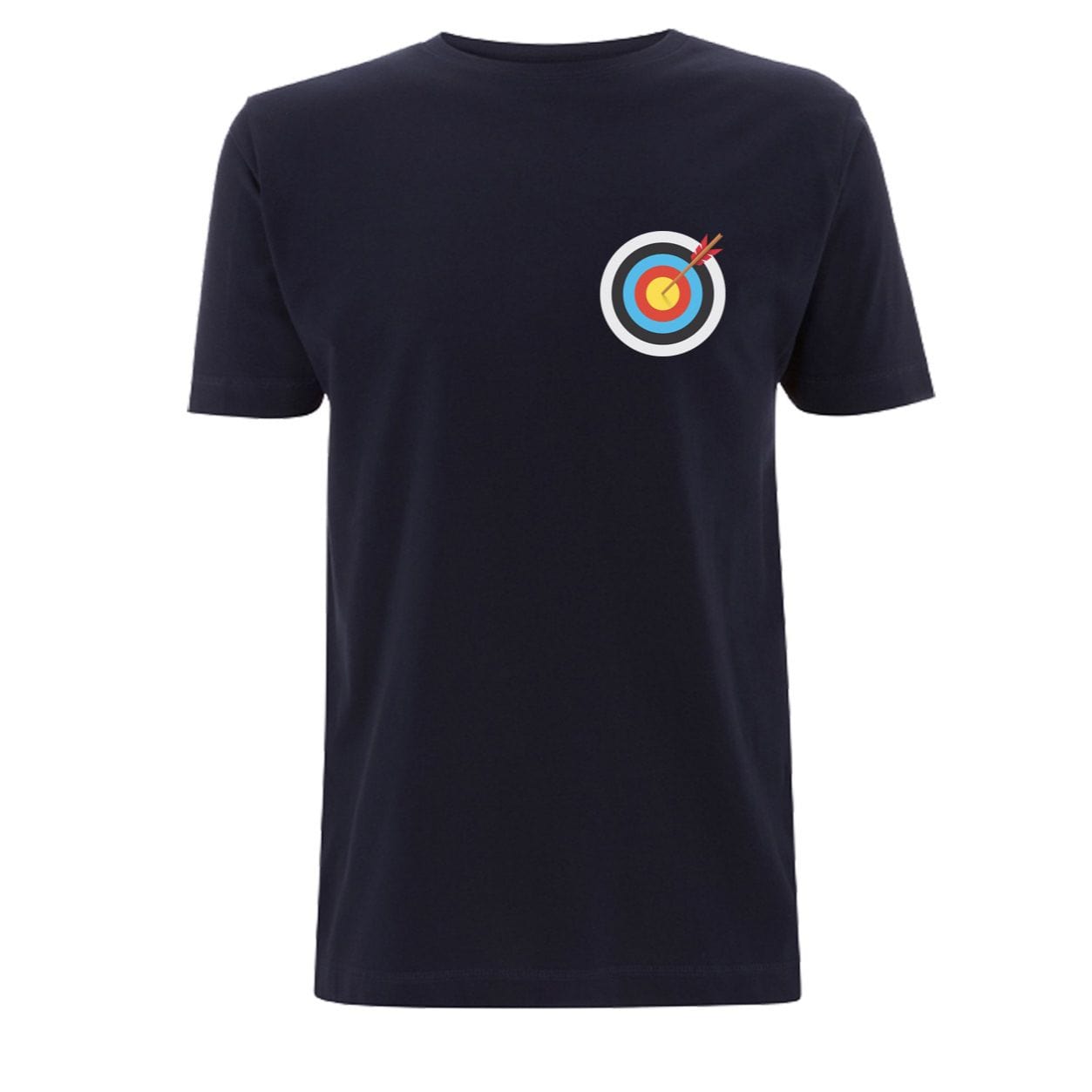 Big Bobble Hats Ltd T-Shirts Small / Navy Archery Target T-Shirt