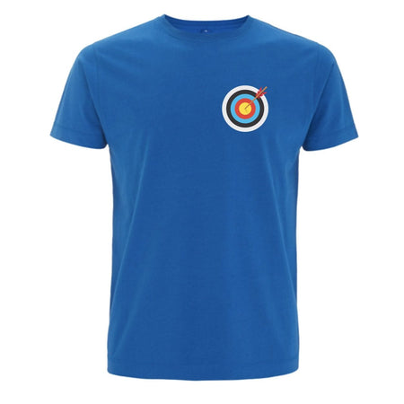 Big Bobble Hats Ltd T-Shirts Small / Blue Archery Target T-Shirt