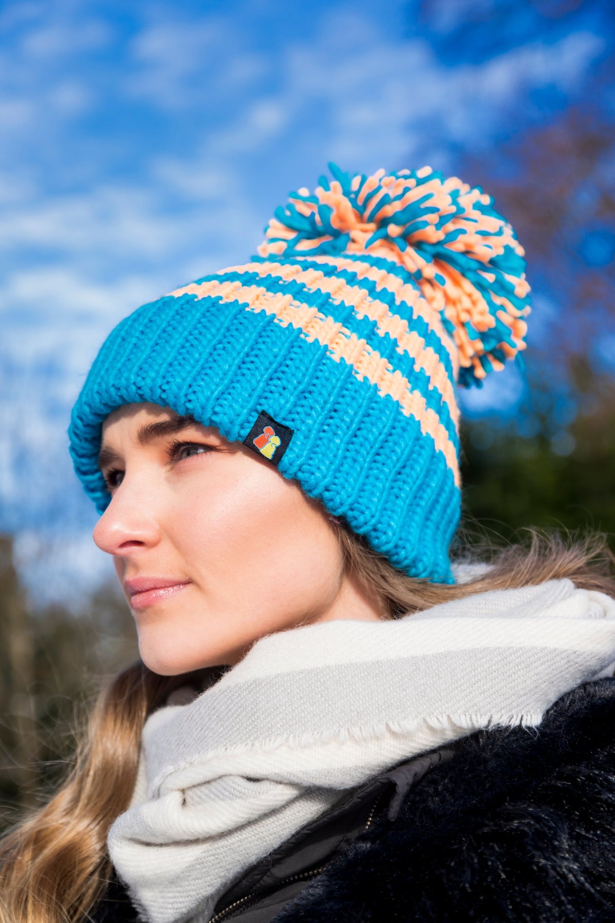 Big Bobble Hats Ltd Big Bobble Hat Arctic Fox