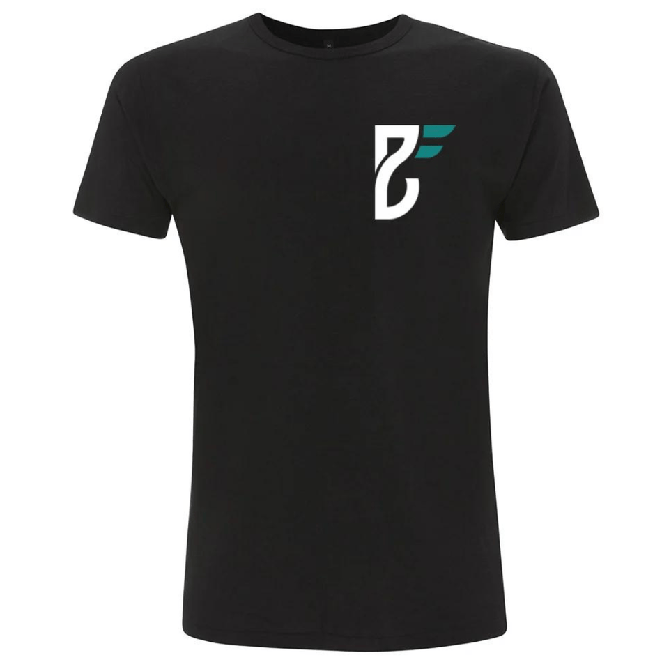 Big Bobble Hats Ltd Custom Clothing Small Base Fitness Black T-Shirt