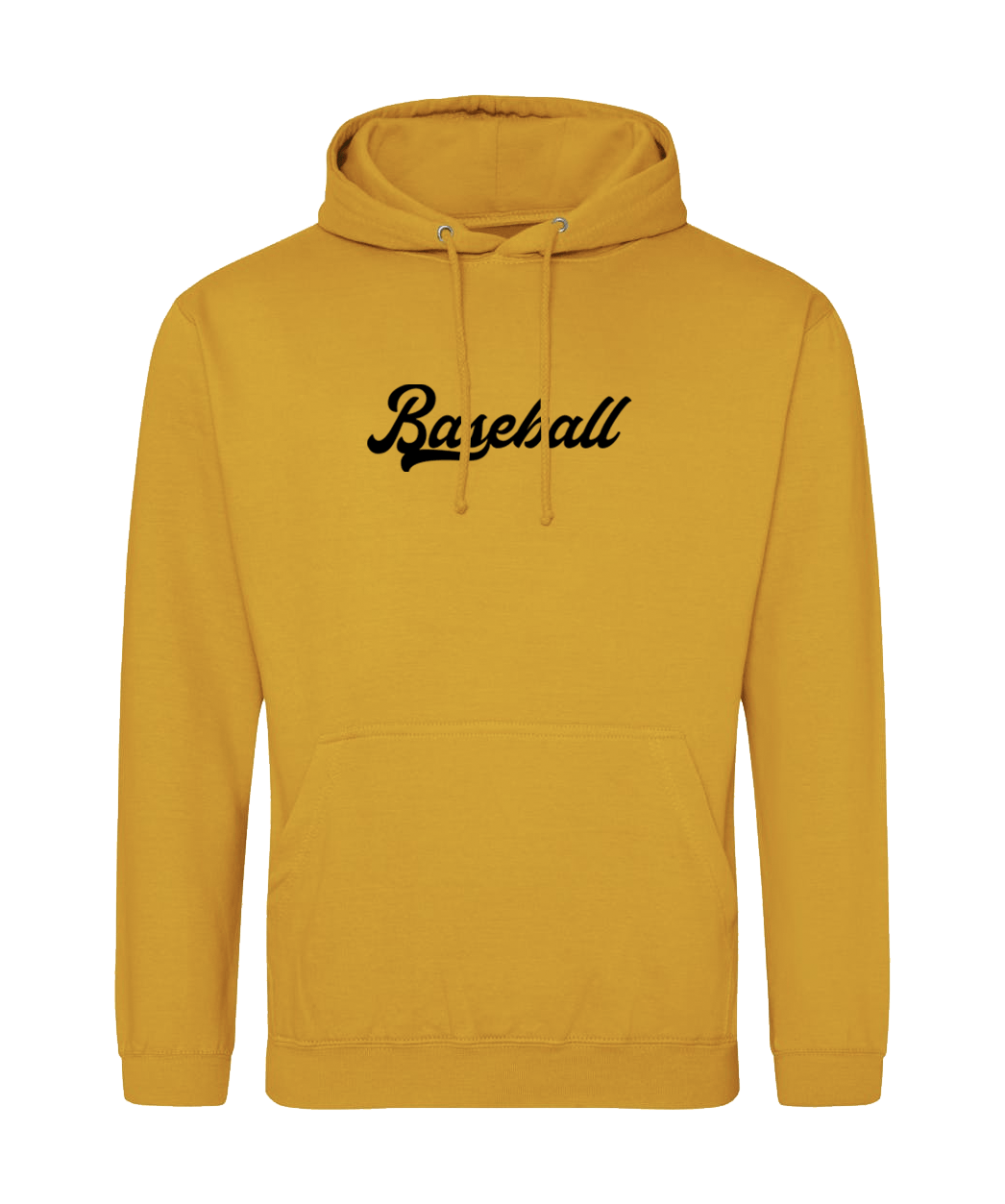 Big Bobble Hats Ltd Hoodies Small / Mustard Baseball Hoodie