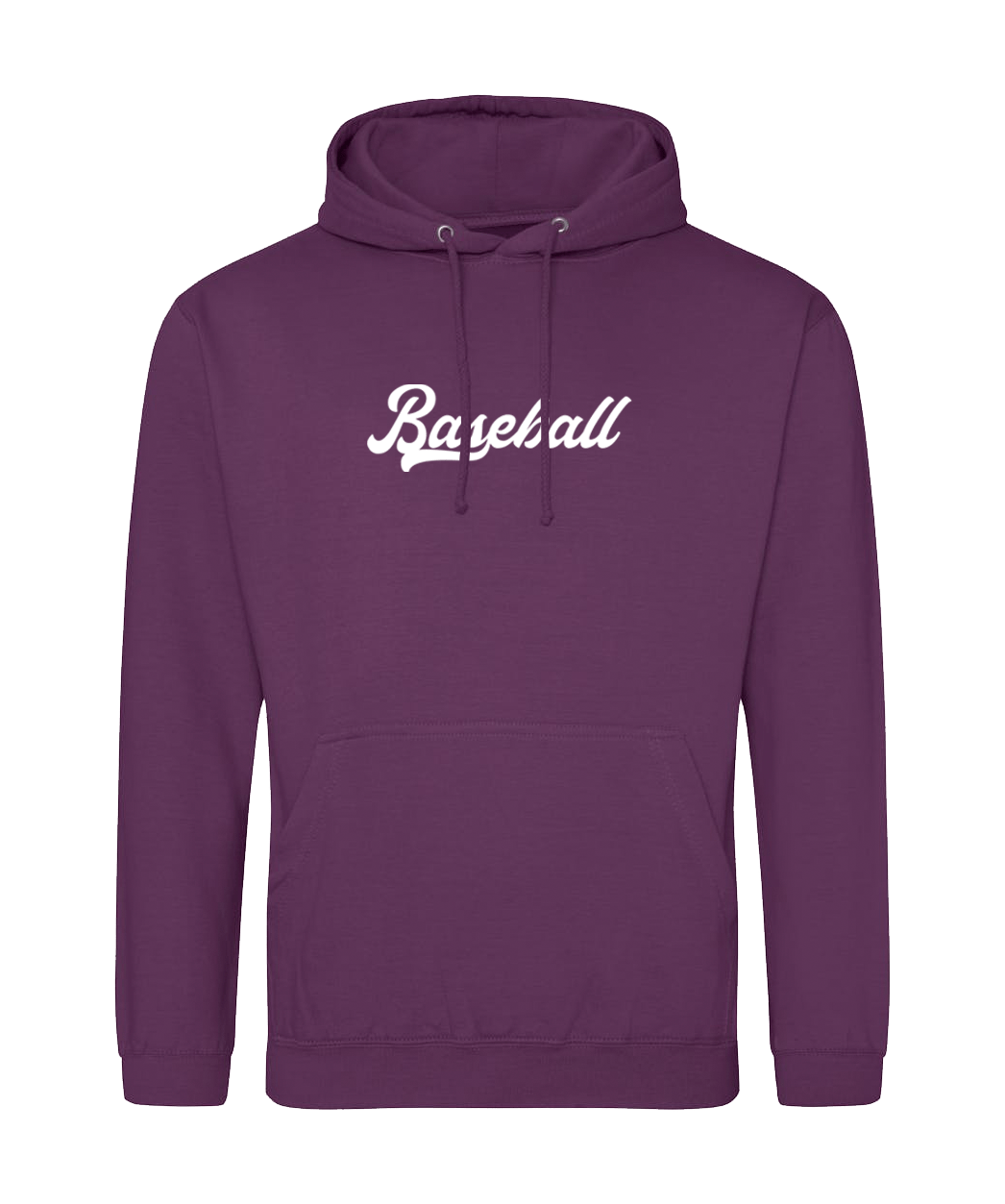 Big Bobble Hats Ltd Hoodies Small / Plum Baseball Hoodie