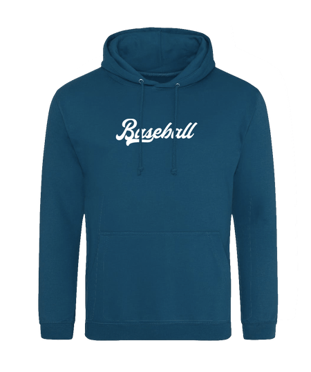 Big Bobble Hats Ltd Hoodies Small / Ink Blue Baseball Hoodie