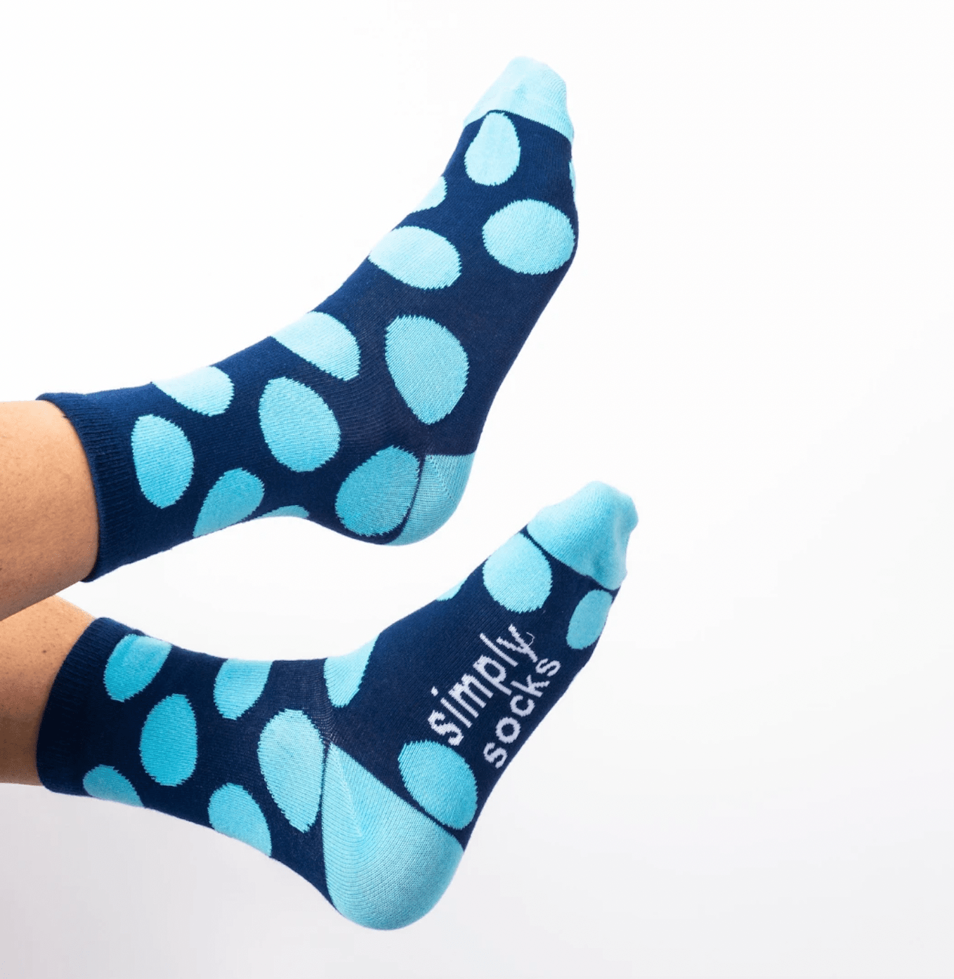 Big Bobble Hats Ltd Socks Small/Medium Blue Moon