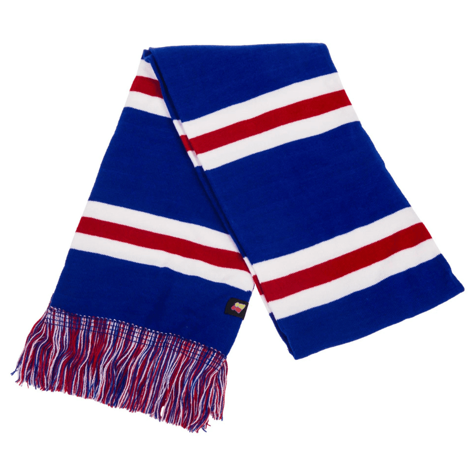 Big Bobble Hats Ltd Scarf Blue, Red and White Scarf