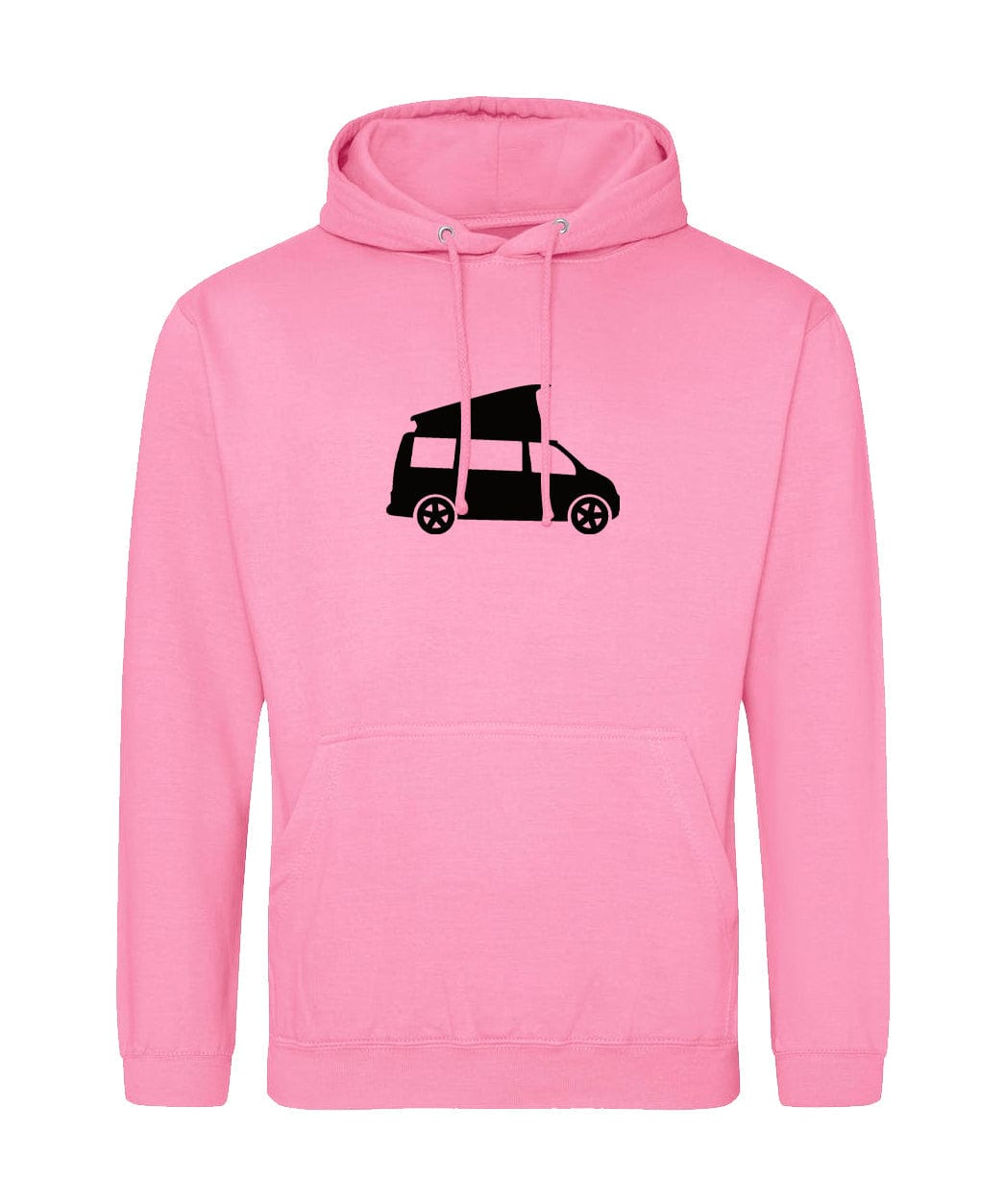 Big Bobble Hats Ltd Hoodies Small / Candyfloss Pink Campervan Hoodie