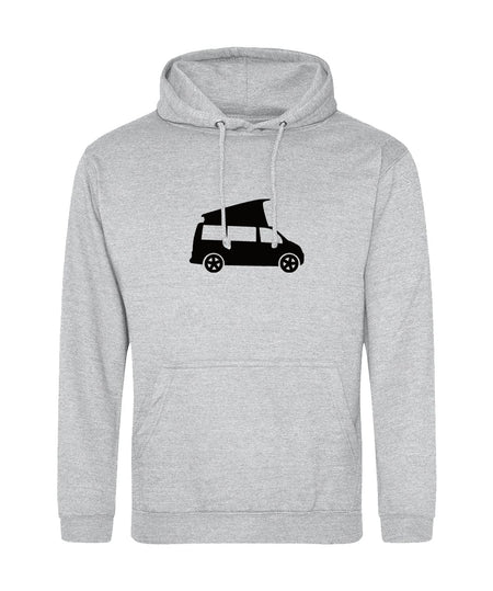 Big Bobble Hats Ltd Hoodies Small / Heather Grey Campervan Hoodie