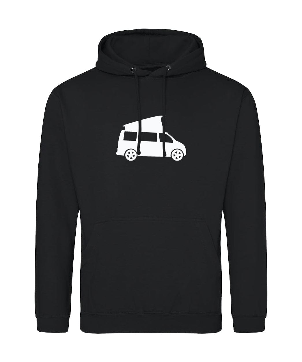 Big Bobble Hats Ltd Hoodies Small / Black Campervan Hoodie