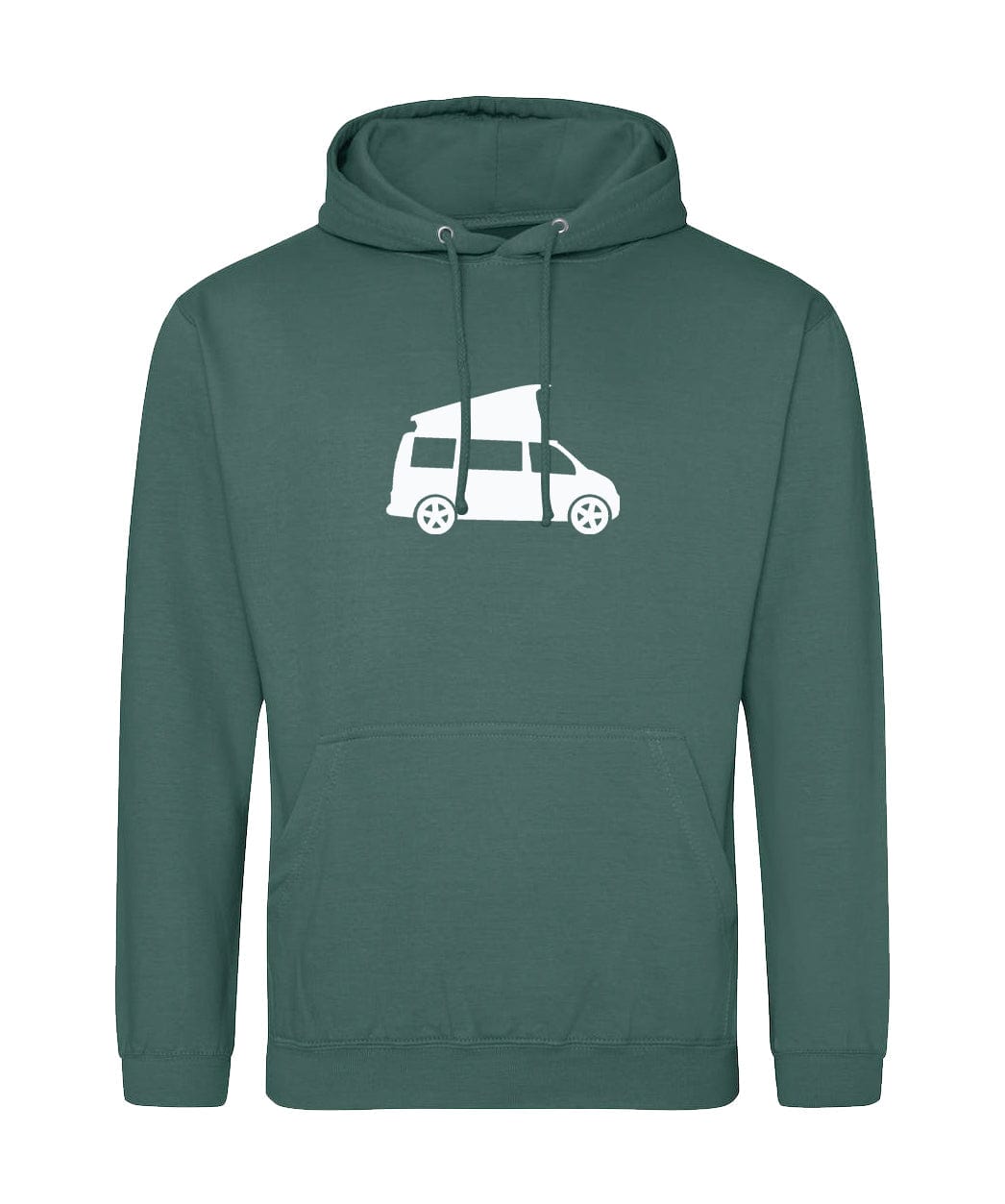 Big Bobble Hats Ltd Hoodies Small / Moss Green Campervan Hoodie