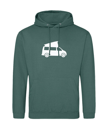 Big Bobble Hats Ltd Hoodies Small / Moss Green Campervan Hoodie