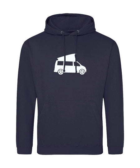 Big Bobble Hats Ltd Hoodies Small / Navy Smoke Campervan Hoodie