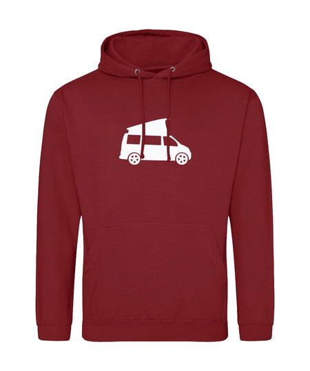 Big Bobble Hats Ltd Hoodies Small / Red Hot Chilli Campervan Hoodie