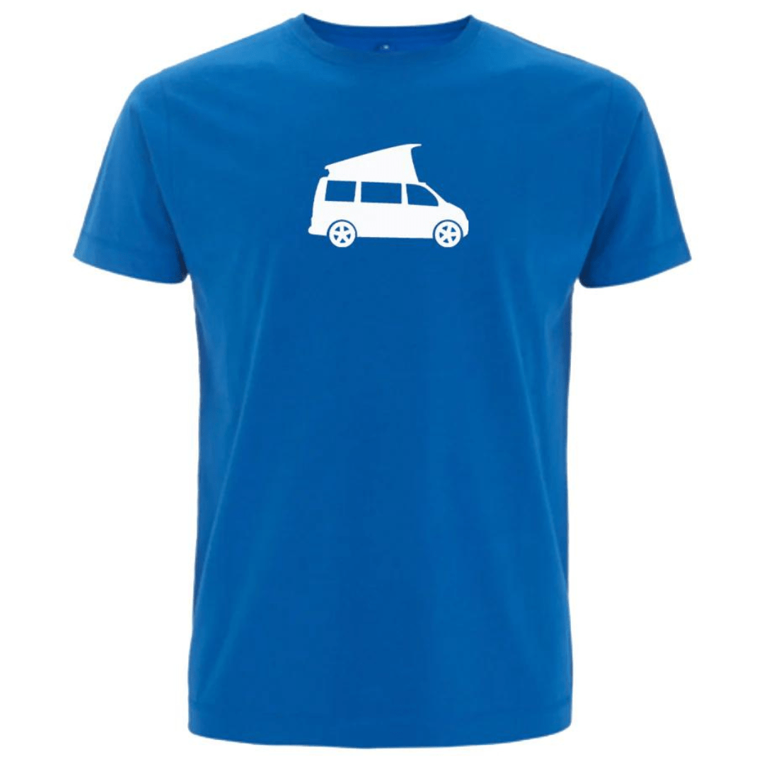 Big Bobble Hats Ltd T-Shirts Small / Blue Campervan T-Shirt