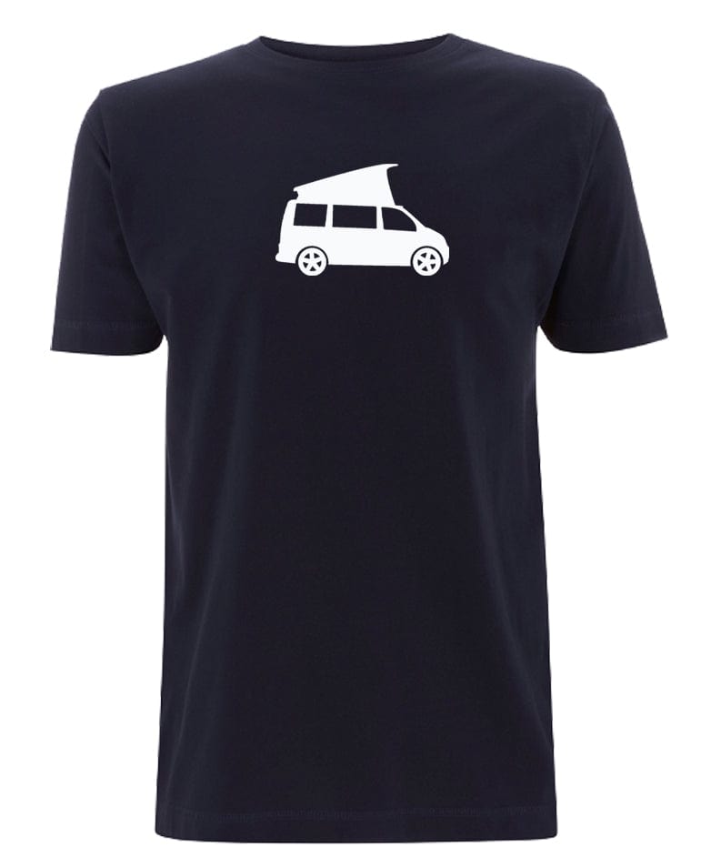 Big Bobble Hats Ltd T-Shirts Small / Navy Campervan T-Shirt