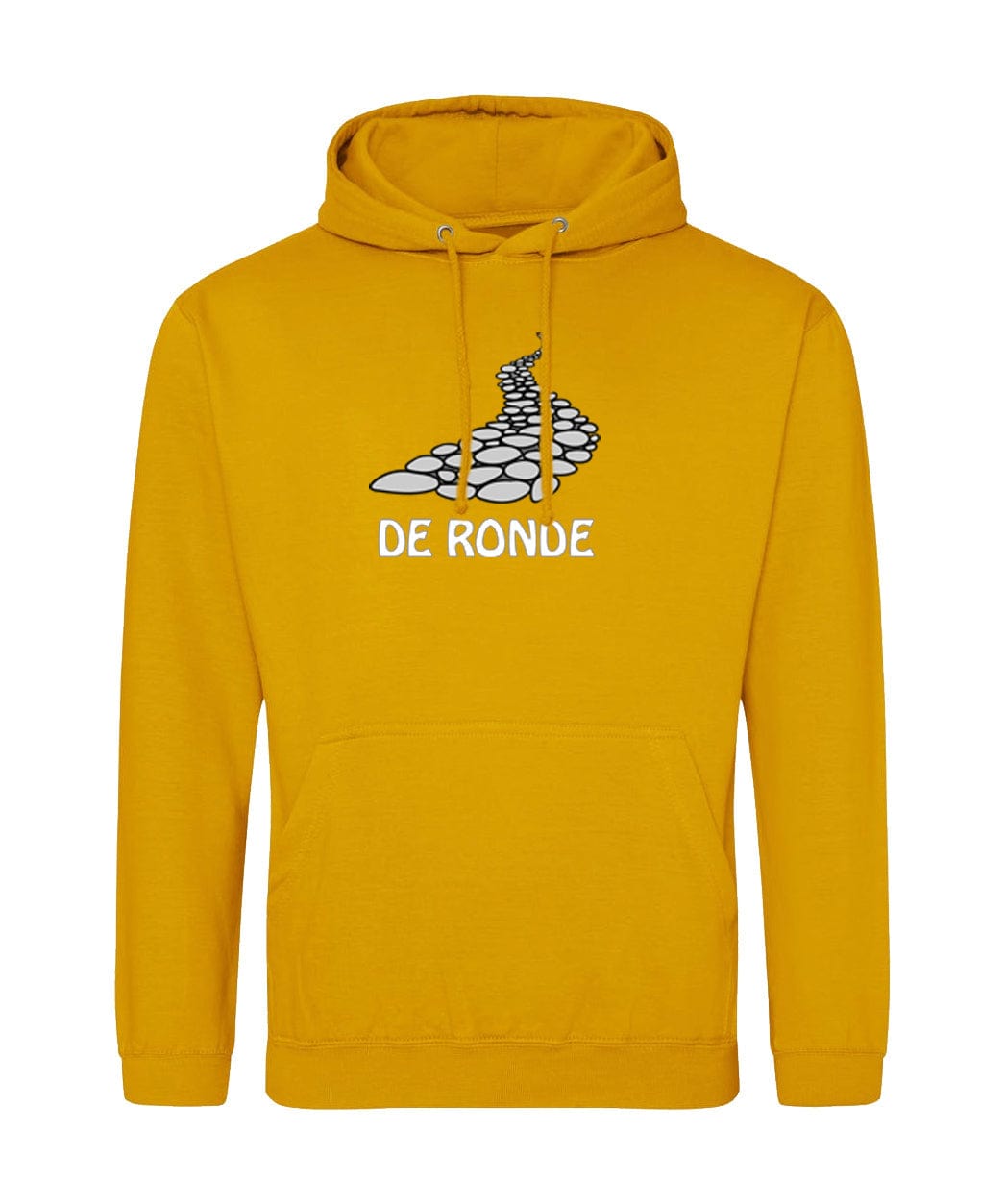 Big Bobble Hats Ltd Hoodies Small / Mustard De Ronde Hoodie