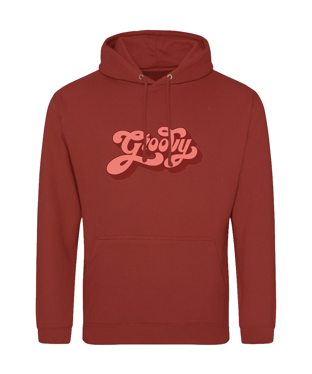 Big Bobble Hats Ltd Hoodies Small / Red Hot Chilli Groovy Hoodie