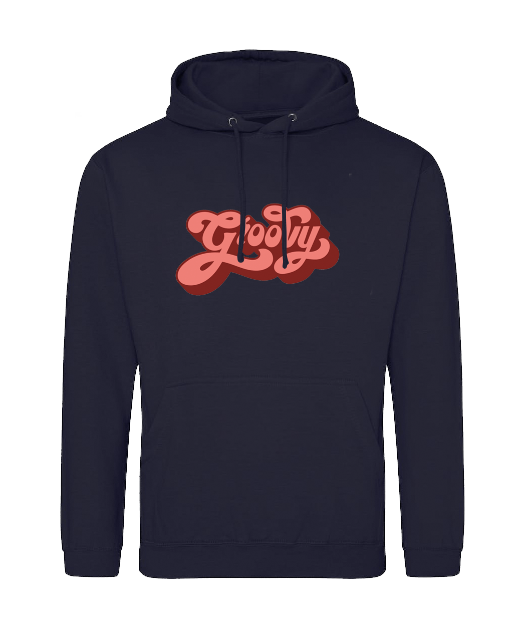 Big Bobble Hats Ltd Hoodies Small / Navy Smoke Groovy Hoodie