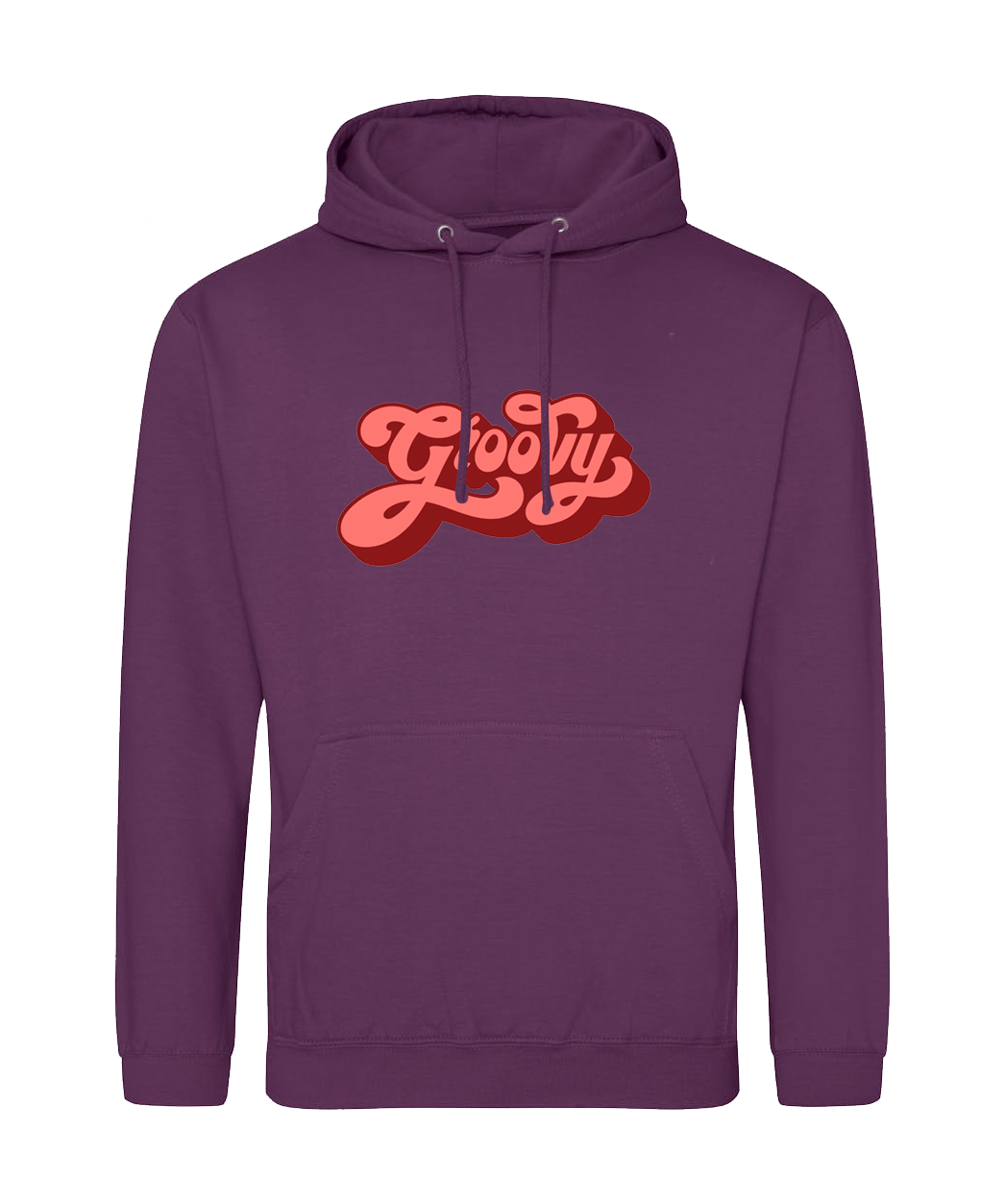 Big Bobble Hats Ltd Hoodies Small / Plum Groovy Hoodie