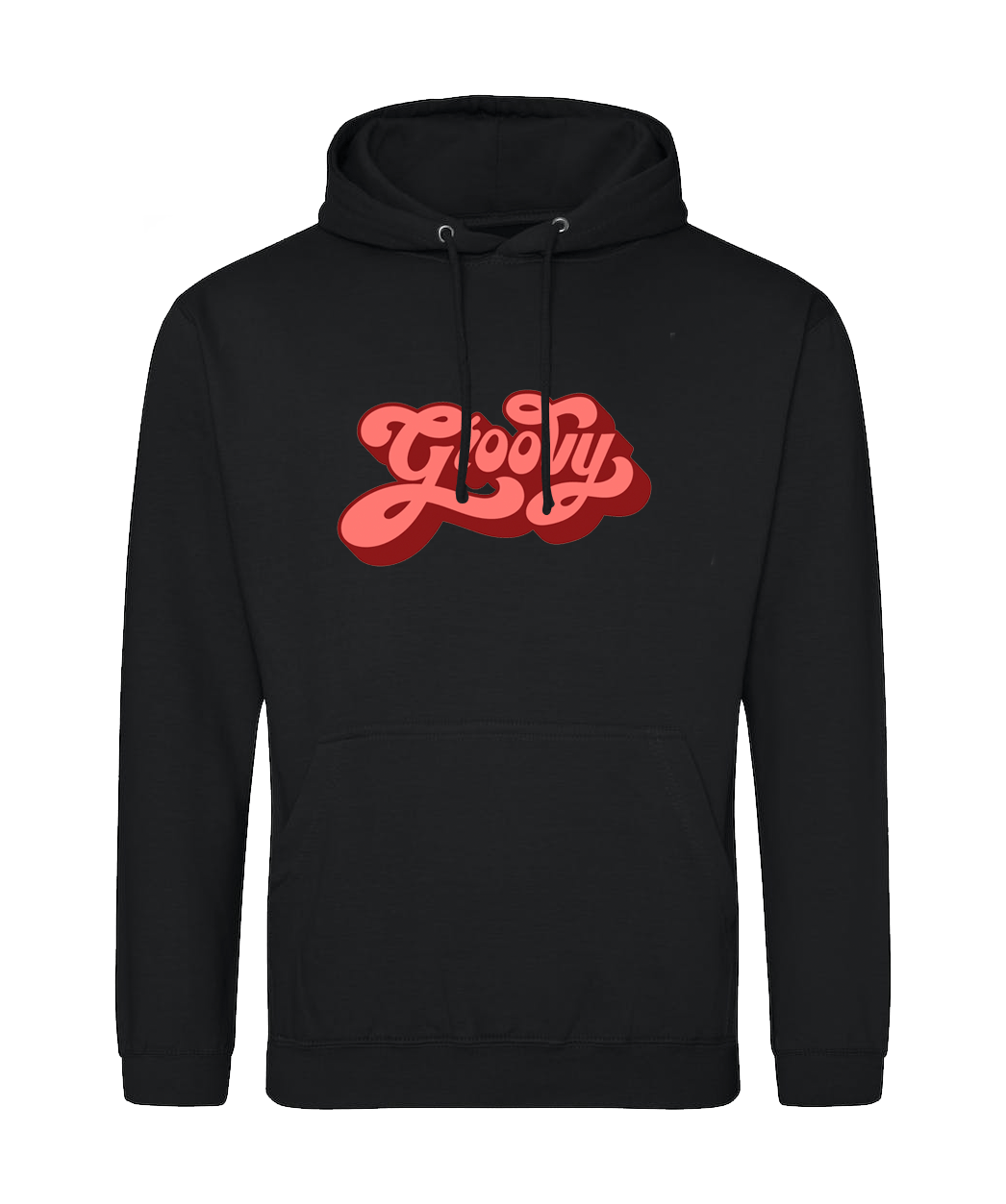 Big Bobble Hats Ltd Hoodies Small / Black Groovy Hoodie