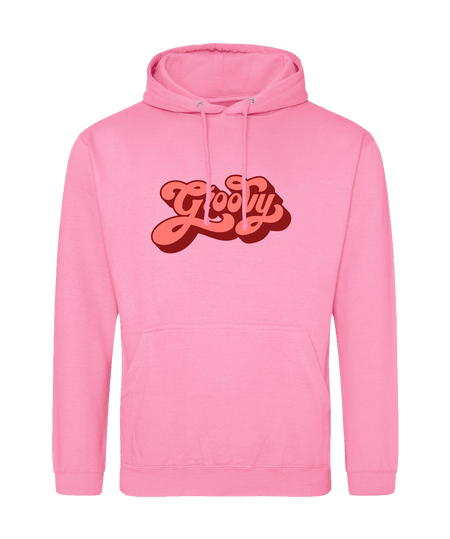 Big Bobble Hats Ltd Hoodies Small / Candyfloss Pink Groovy Hoodie