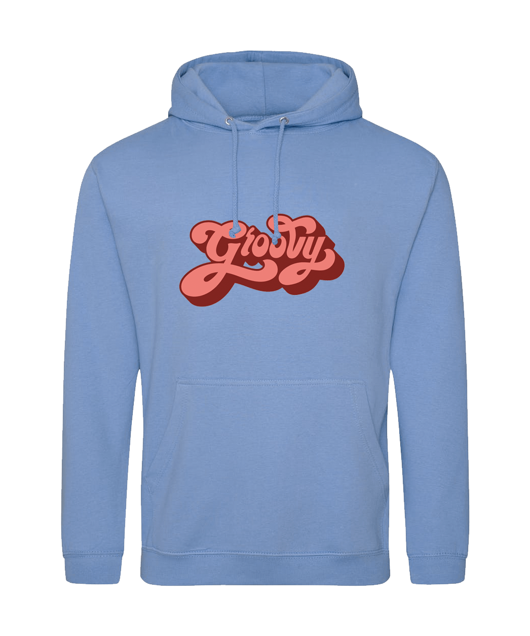 Big Bobble Hats Ltd Hoodies Small / Cornflower Blue Groovy Hoodie