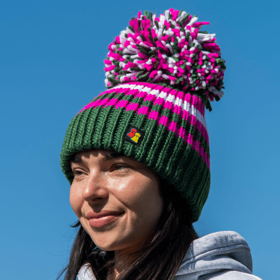 Big Bobble Hats Ltd Big Bobble Hat Grunge and Roses