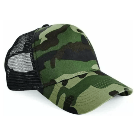 Big Bobble Hats Ltd Baseball Caps Jungle Camo Trucker Style Baseball Cap