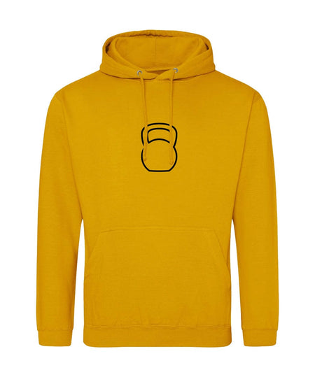 Big Bobble Hats Ltd Hoodies Small / Mustard Kettlebell Hoodie