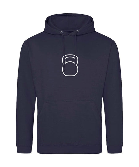 Big Bobble Hats Ltd Hoodies Small / Navy Smoke Kettlebell Hoodie