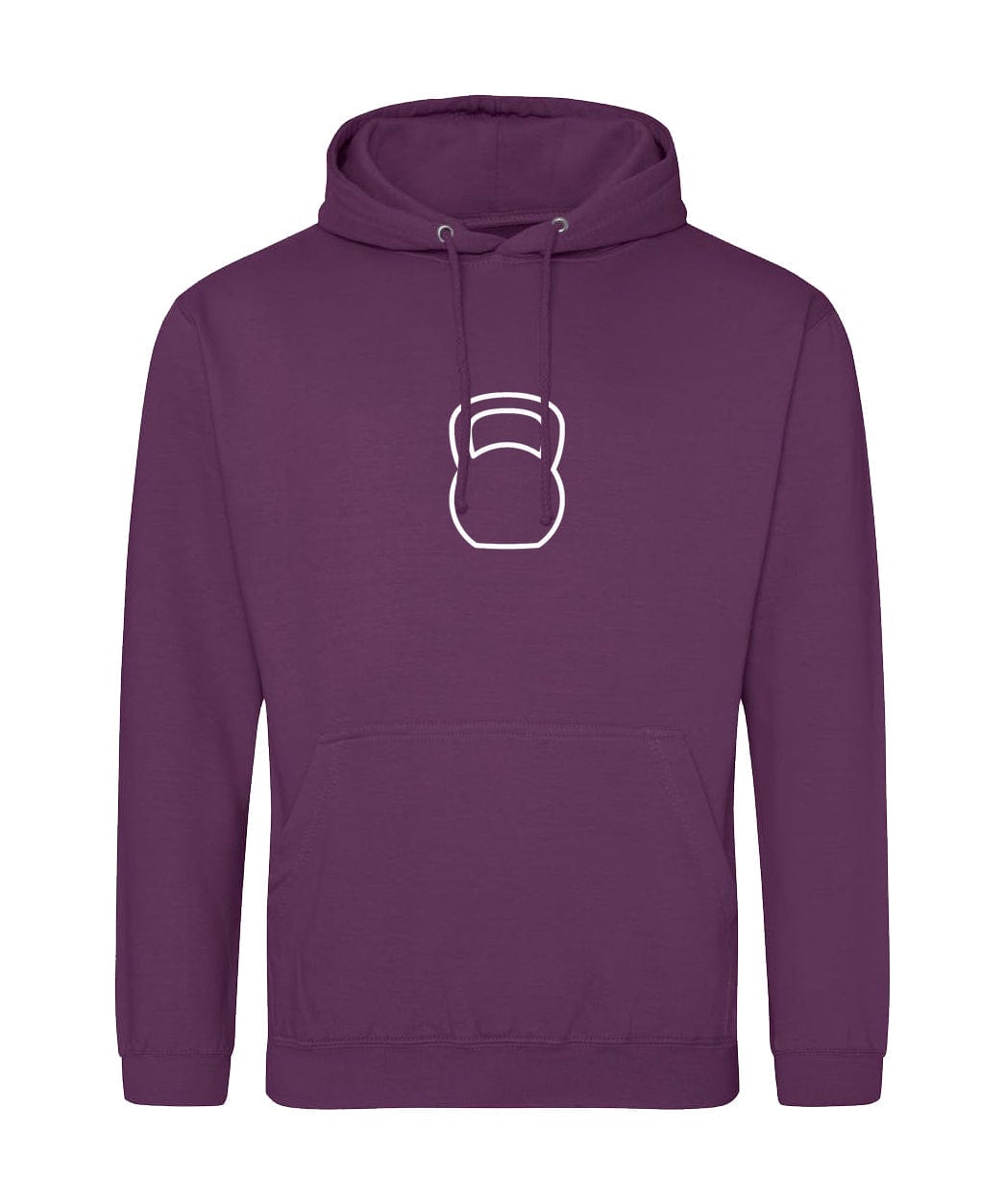 Big Bobble Hats Ltd Hoodies Small / Plum Kettlebell Hoodie