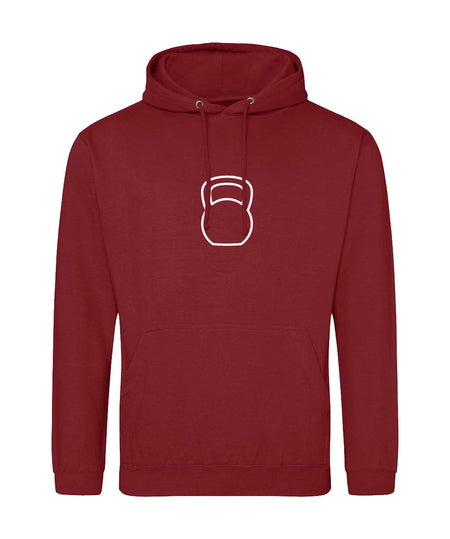 Big Bobble Hats Ltd Hoodies Small / Red Hot Chilli Kettlebell Hoodie