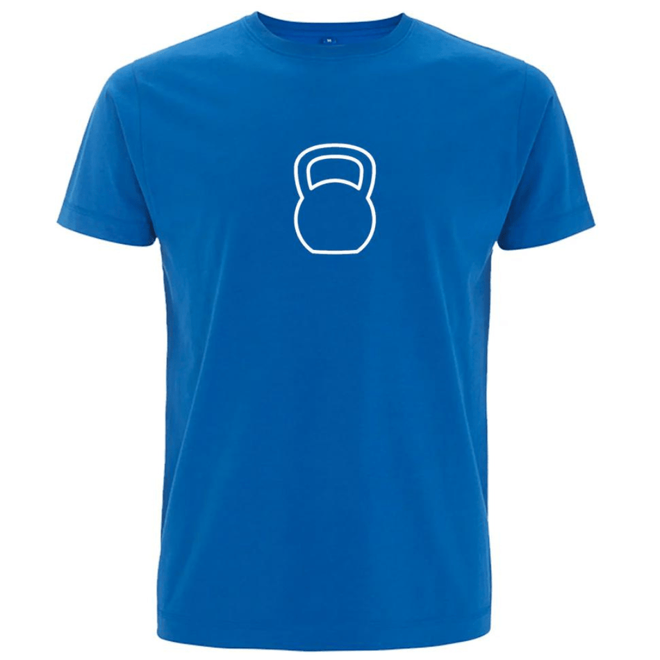 Big Bobble Hats Ltd T-Shirts Small / Blue Kettlebell T-Shirt