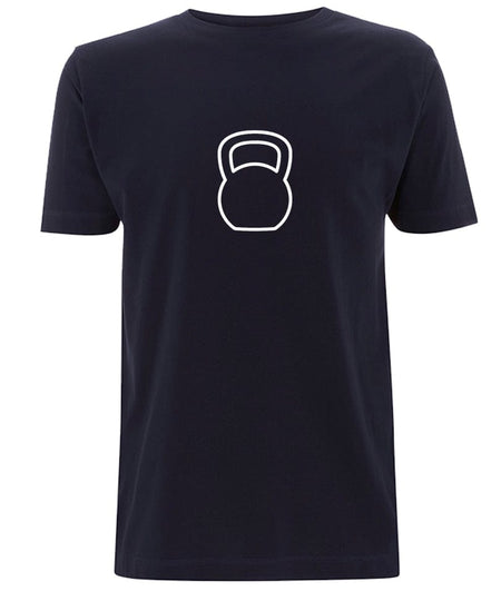 Big Bobble Hats Ltd T-Shirts Small / Navy Kettlebell T-Shirt