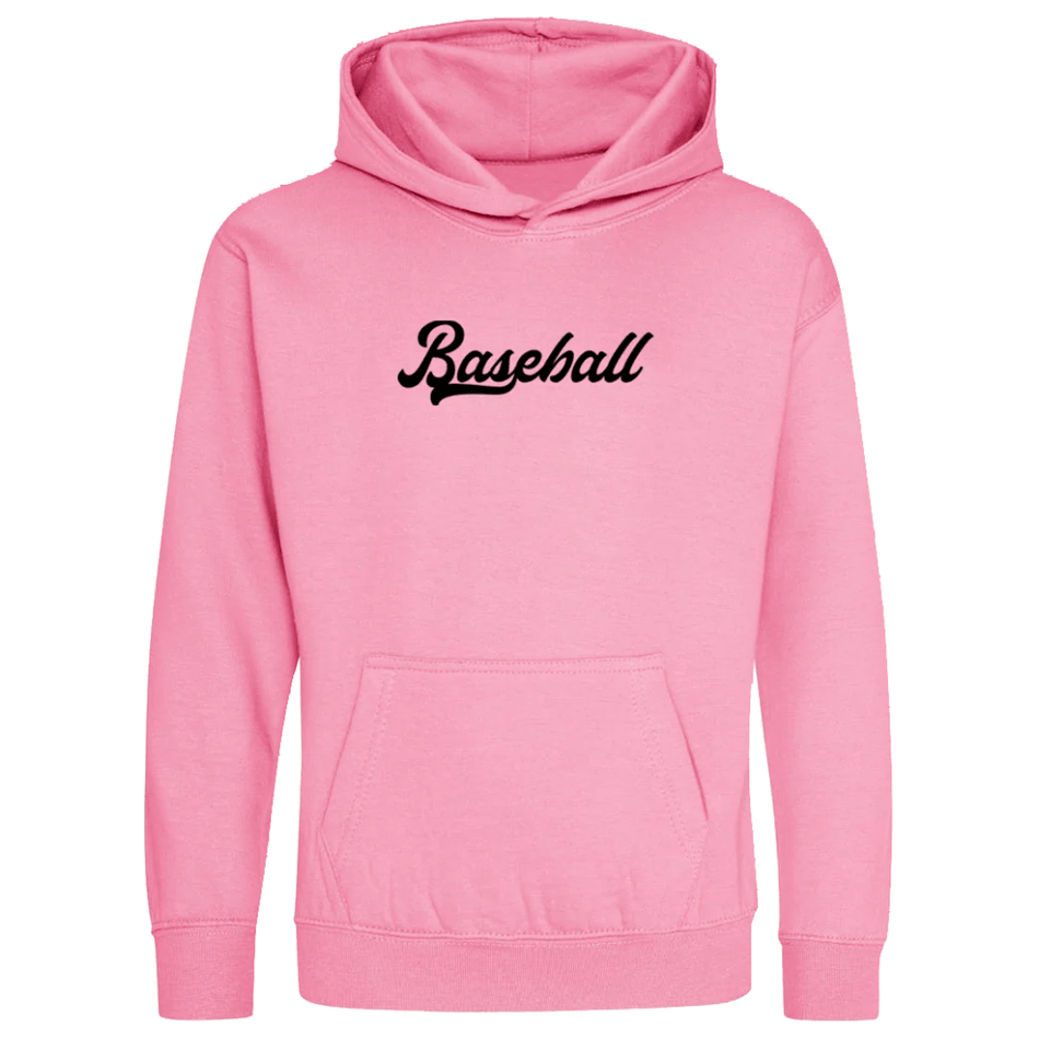 Big Bobble Hats Ltd Kids Hoody Extra Extra Small / Candyfloss Pink Kids Baseball Hoodie